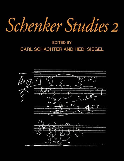 Schenker Studies 2 1