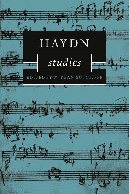 W. Dean Sutcliffe, W. Dean (University of Cambridge) Sutcliffe, Sutcliffe W. Dean - Haydn Studies, Häftad