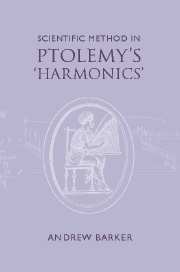 Scientific Method in Ptolemy's Harmonics 1