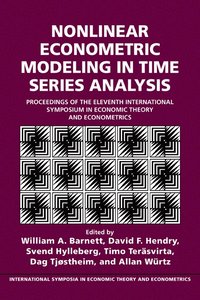bokomslag Nonlinear Econometric Modeling in Time Series
