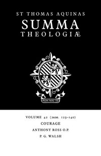 bokomslag Summa Theologiae: Volume 42, Courage