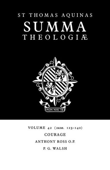 bokomslag Summa Theologiae: Volume 42, Courage