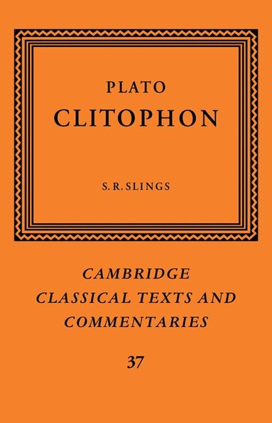 Plato, S. R. Slings - Plato: Clitophon, Häftad