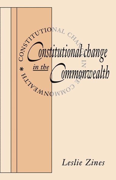 bokomslag Constitutional Change in the Commonwealth