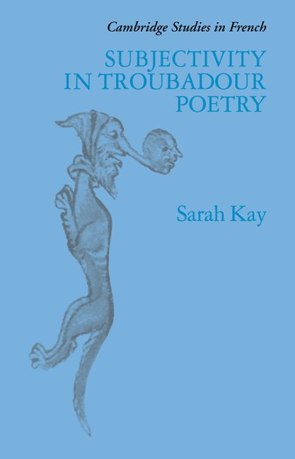 Subjectivity in Troubadour Poetry 1