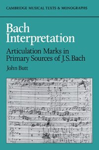 bokomslag Bach Interpretation