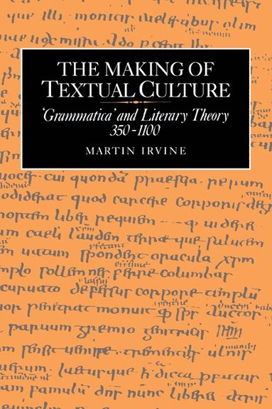 bokomslag The Making of Textual Culture