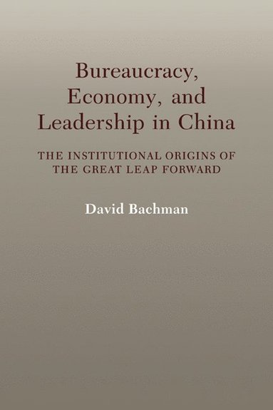 bokomslag Bureaucracy, Economy, and Leadership in China