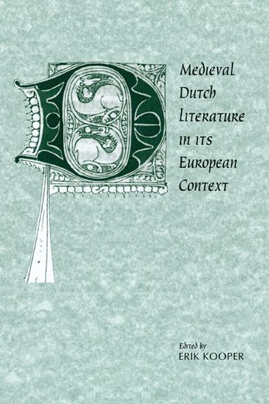 bokomslag Medieval Dutch Literature in its European Context