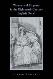 bokomslag Women and Property in the Eighteenth-Century English Novel