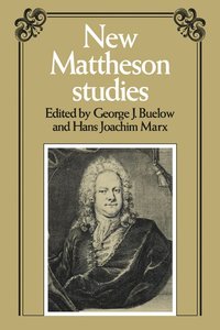 bokomslag New Mattheson Studies