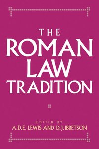 bokomslag The Roman Law Tradition