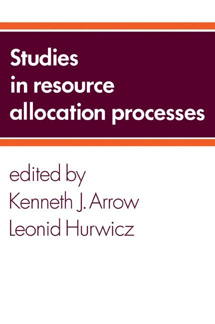 Studies in Resource Allocation Processes 1