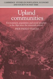Pier Paolo Viazzo, Richard Smith, Jan De Vries - Upland Communities, Häftad