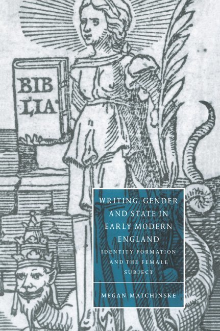 Writing, Gender and State in Early Modern England 1