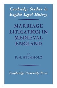 bokomslag Marriage Litigation in Medieval England