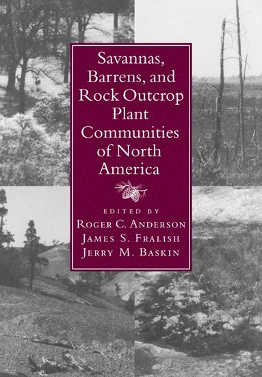 bokomslag Savannas, Barrens, and Rock Outcrop Plant Communities of North America