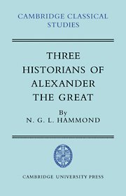 Three Historians of Alexander the Great 1