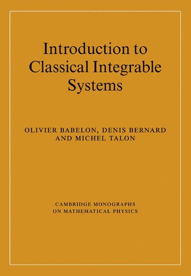 bokomslag Introduction to Classical Integrable Systems