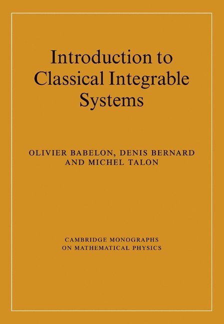 Introduction to Classical Integrable Systems 1