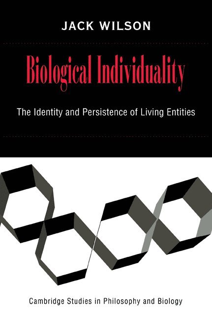 Jack Wilson, Virginia) Wilson, Jack (Washington and Lee University - Biological Individuality, Häftad