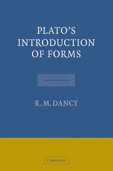 bokomslag Plato's Introduction of Forms