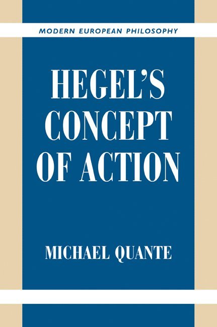 Hegel's Concept of Action 1