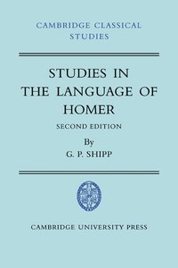 bokomslag Studies in The Language of Homer