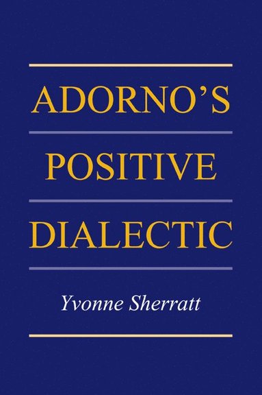 bokomslag Adorno's Positive Dialectic