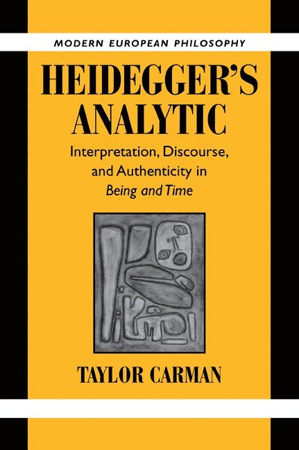 Heidegger's Analytic 1