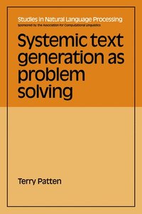 bokomslag Systemic Text Generation as Problem Solving