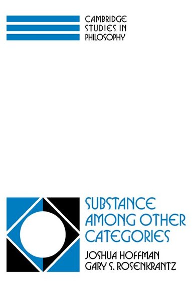 Joshua Hoffman, Gary S. Rosenkrantz - Substance among Other Categories, Häftad