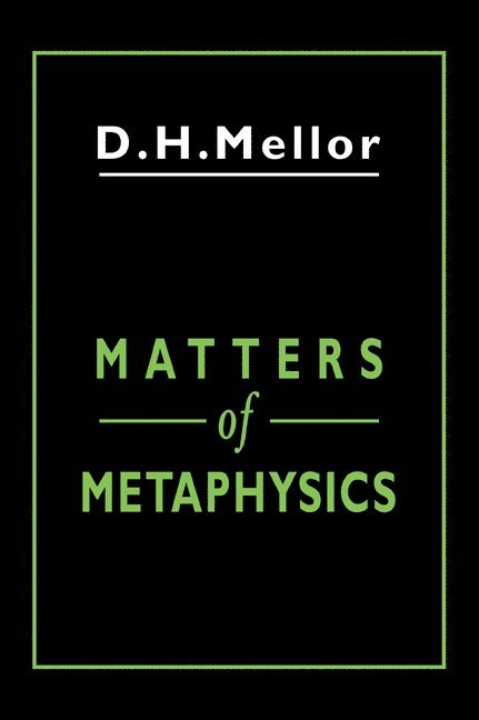 Matters of Metaphysics 1