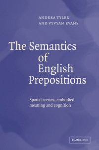 bokomslag The Semantics of English Prepositions