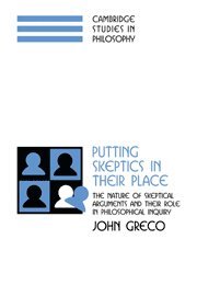 John Greco, New York) Greco, John (Fordham University, Greco John - Putting Skeptics in their Place, Häftad