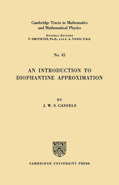 bokomslag Diophant Approx
