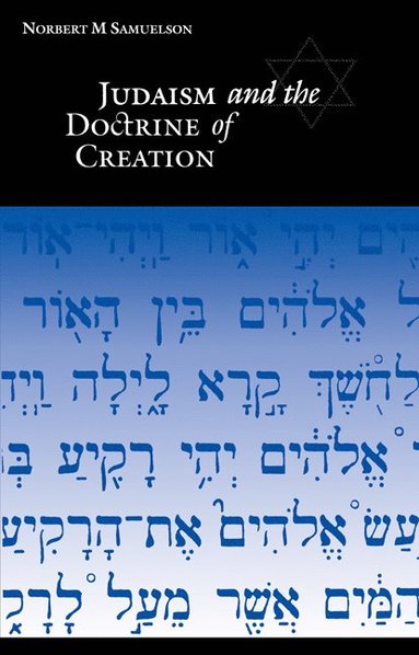 bokomslag Judaism and the Doctrine of Creation