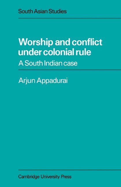 Worship and Conflict under Colonial Rule 1