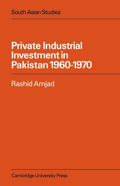 Private Industrial Investment in Pakistan 1