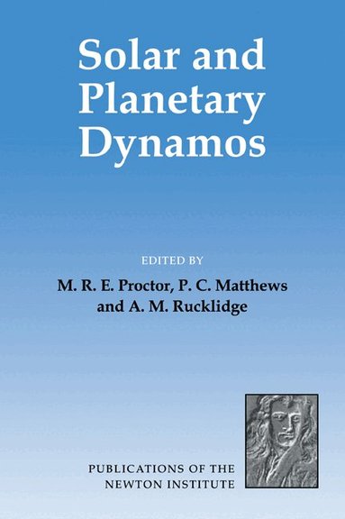 M. R. E. Proctor, P. C. Matthews, A. M. Rucklidge - Solar and Planetary Dynamos, Häftad