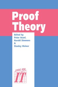 bokomslag Proof Theory