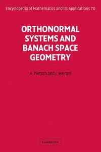 bokomslag Orthonormal Systems and Banach Space Geometry