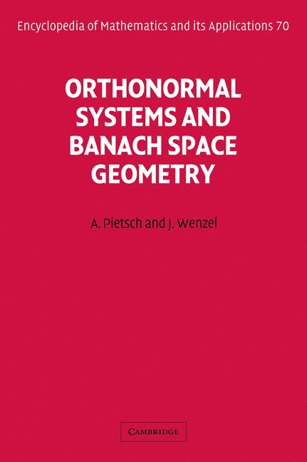 Orthonormal Systems and Banach Space Geometry 1