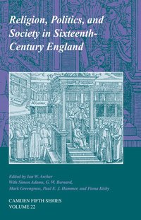 bokomslag Religion, Politics, and Society in Sixteenth-Century England