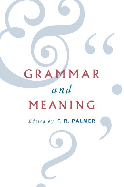 Grammar and Meaning