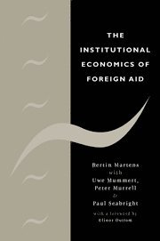 The Institutional Economics of Foreign Aid 1