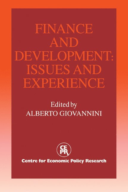 New York) Giovannini, Alberto (Columbia University, Alberto Giovannini - Finance and Development, Häftad