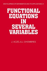 bokomslag Functional Equations in Several Variables