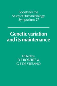 bokomslag Genetic Variation and its Maintenance