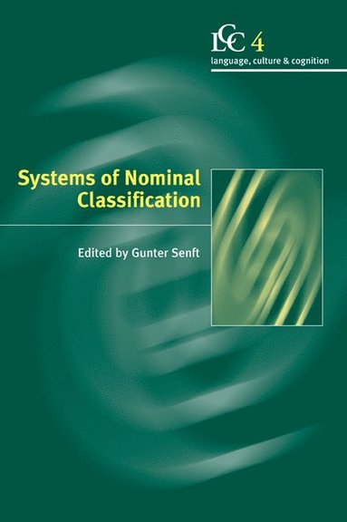 bokomslag Systems of Nominal Classification